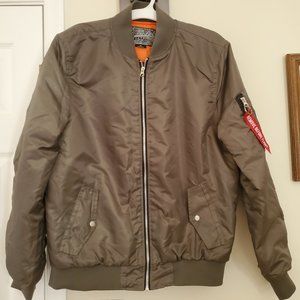 Brooklyn Cloth Nylon Bomber Jacket - New!